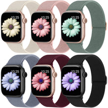 Carica l'immagine nel visualizzatore di Gallery, Higgs 6 Pezzi Nylon Cinturini Compatibile con Cinturino Apple Watch