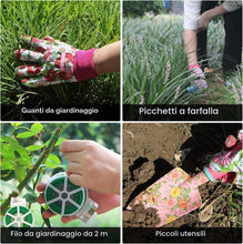 Carica l'immagine nel visualizzatore di Gallery, Set di Attrezzi da Giardinaggio, Kit Giardinaggio di Attrezzi Manuali da Floreale Giardino da 16 Pezzi, Regali da Giardinaggio per Donne e Uomini, Attrezzi da Giardinaggio per Impieghi Gravosi