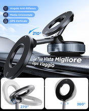 Carica l'immagine nel visualizzatore di Gallery, MSXTTLY Supporto Magnetico Cellulare Auto Vmag-S1, Supporto Telefono Auto per Magsafe, 360° Rotazione Pieghevole, Magnet