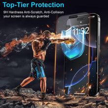 Carica l'immagine nel visualizzatore di Gallery, Mothca Pellicola Vetro Temperato Opaco per iPhone 17 Pro Max / 16 Pro Max con Quick-Fix Box, Copertura Totale, Antirifle