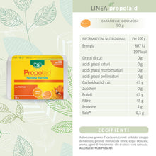 Carica l'immagine nel visualizzatore di Gallery, ESI - Propolaid Pastiglie Morbide, Caramelle Gola Gusto Miele Con Propolis, Azione Balsamica E Antinfiammatoria, Senza G