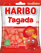 Carica l'immagine nel visualizzatore di Gallery, Haribo Tagada, Caramelle Gommose, Gusto Frutta, Ideali per Feste e Dolci Momenti Di Relax - 175gr