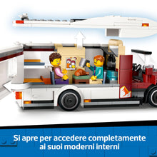 Carica l'immagine nel visualizzatore di Gallery, LEGO City Camper van delle vacanze d’avventura 60454