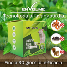 Carica l'immagine nel visualizzatore di Gallery, Repellente per Topi Naturale – Disabituante con Olio di Menta Piperita – 10 Sacchetti Profumati Senza Veleno – Ideale pe