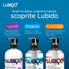 Carica l'immagine nel visualizzatore di Gallery, Lubido Original Gel lubrificante intimo a base d'acqua senza parabeni – 250 ml