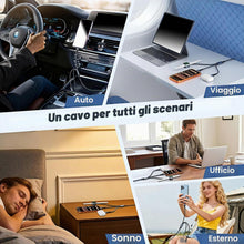 Carica l'immagine nel visualizzatore di Gallery, Cavo di ricarica USB C 60W Cavi da USB-C a doppio USBC for iPhone e i Watch