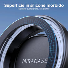 Carica l'immagine nel visualizzatore di Gallery, Miracase Porta Cellulare Auto per Magsafe con Doppio Gancio in Metallo
