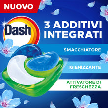 Carica l'immagine nel visualizzatore di Gallery, Dash Power Pods Detersivo Lavatrice In Capsule, 105 Lavaggi(3x35), Freschezza Di Lenor, Risveglio Primaverile, rimuove a
