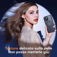 Carica l'immagine nel visualizzatore di Gallery, TOCOL Cover Magnetica per iPhone 14 6,1 Pollic, Compatibile con MagSafe, Protezione Fotocamera Integrata, Custodia Antiu