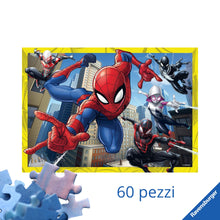 Carica l'immagine nel visualizzatore di Gallery, Ravensburger - Puzzle Spiderman | Puzzle Bambini 4 Anni | Puzzle 60 Pezzi Bambini Da Pavimento 70x50 Cm | Giochi Bambini