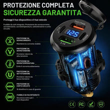Carica l'immagine nel visualizzatore di Gallery, Presa USB 12V/24V 66W per Auto, 4 Porte PD 30W QC 3.1