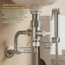 Carica l'immagine nel visualizzatore di Gallery, Adattatore di Connessione dell’Acqua a T con Valvola Impermeabile, 1/2″ a 1/4″ – Raccordo a T per Collegare 2 Dispositiv
