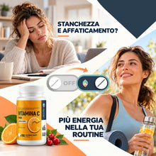 Carica l'immagine nel visualizzatore di Gallery, Vitamina C 1000mg, con Rosa Canina e Bioflavonoidi da Agrumi