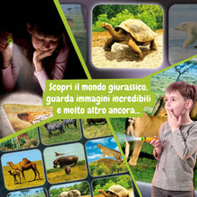 Carica l'immagine nel visualizzatore di Gallery, Science4you Proiettore Torcia Dinosauro per Bambini 4+ Anni - Giochi Dinosauri includi 24 Immagini e Poster Dinosauri, P