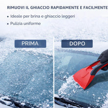 Carica l'immagine nel visualizzatore di Gallery, Raschietto Ghiaccio Auto con Manico Ergonomico Antiscivolo – Raschiaghiaccio per Parabrezza e Finestrini, Spatola Ghiacc