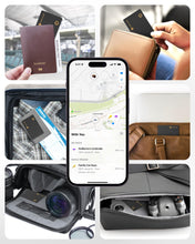 Carica l'immagine nel visualizzatore di Gallery, NOVOO Tracker Card 1,6mm, Apple Dov'è, IP68, Nero
