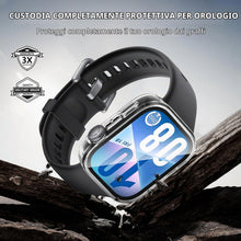 Carica l'immagine nel visualizzatore di Gallery, Diruite 2 Pezzi Cover per Huawei Watch Fit 4 Custodia Protettiva,Vetro Temperato Pellicola Protettiva 9H HD Durezza PC C