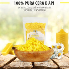 Carica l'immagine nel visualizzatore di Gallery, Cera d’api pura al 100% | Cera d'api naturale | Pastiglie di cera | Pastiglie ideali per cosmetici naturali, produzione 