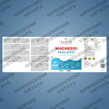 Carica l'immagine nel visualizzatore di Gallery, Bandini® Magnesio Malato – 240 Compresse Alto Dosaggio con 2000 mg per Dose