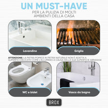 Carica l'immagine nel visualizzatore di Gallery, BROX® Pietra Pomice WC 3 Pezzi – Detergente per WC contro il Calcare e Incrostazioni di Urina – Pumice Stone Toilet – Pi