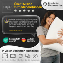 Carica l'immagine nel visualizzatore di Gallery, LILENO HOME Cuscino 30 x 40 cm [set da 2 pezzi] come imbottitura per cuscini – letto o cuscino decorativo con chiusura l