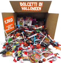 Carica l'immagine nel visualizzatore di Gallery, 1,4 kg di Deliziose Caramelle Halloween e Dolcetti Box - Cesta di Caramelle Assortite per Halloween Feste e Dolcetto o S