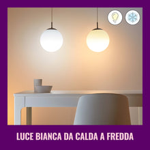 Carica l'immagine nel visualizzatore di Gallery, WiZ Lampadina Globo Smart WiFi, Luce Bianca da Calda a Fredda, attacco E27, equivalente a 75W, Tecnologia SpaceSense, Co