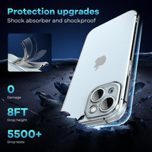 Carica l'immagine nel visualizzatore di Gallery, caslord Trasparente Cover ultra-sottile per iPhone 15
