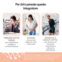 Carica l'immagine nel visualizzatore di Gallery, NOVIQA Magnesio Pidolato 980mg, 120 Capsule, Integratore Magnesio Organico Naturale ad Alta Biodisponibilità per Muscoli