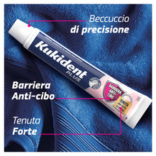 Carica l'immagine nel visualizzatore di Gallery, Kukident Plus Barriera Anti-cibo Crema Adesiva per Protesi Dentali, 3x35g