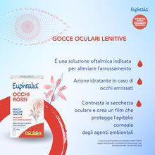 Carica l'immagine nel visualizzatore di Gallery, Euphralia Occhi Rossi - Gocce Oculari Lenitive Arrossamento 10 ml + Omaggio