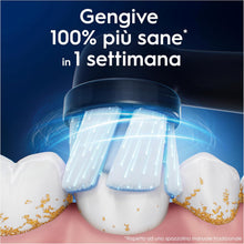 Carica l'immagine nel visualizzatore di Gallery, Oral-B Testine di Ricambio iO Gentle Care, Nere, 8 Ricambi