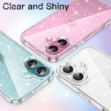 Carica l'immagine nel visualizzatore di Gallery, JETech Cover Glitter per iPhone 16, Trasparente