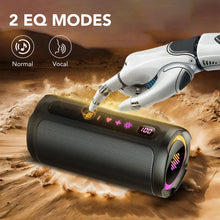 Carica l'immagine nel visualizzatore di Gallery, Cassa Bluetooth 5.4 Potente 20W, Doppio Driver Basso, 20H Autonomia, Casse Bluetooth Portatile con 2 EQ Modalità+Display