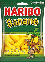 Carica l'immagine nel visualizzatore di Gallery, Haribo Banane, Caramelle Gommose, Gusto Frutta, 175gr