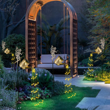 Carica l'immagine nel visualizzatore di Gallery, Lanterne Solari da Esterno, Lampade Solari da Giardino in Metallo, IP65 Impermeabile Luci Solare da Giardino con Gancio 