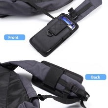 Carica l'immagine nel visualizzatore di Gallery, Compatibile con iPhone 16 15 14 13 12 Pro Max zaino tracolla custodia, attacco zaino cellulare custodia per telefono cel