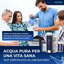 Carica l'immagine nel visualizzatore di Gallery, 21 Parametri, 125 + 20 Strisce per Test dell'Acqua Potabile + 2x Test Batteri Coliformi, Strisce per Test pH, Tester Acq