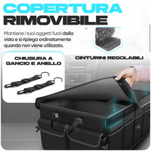Carica l'immagine nel visualizzatore di Gallery, FORTEM Organizer Bagagliaio Auto e Baule, Pieghevole Accessori Macchina