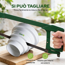 Carica l'immagine nel visualizzatore di Gallery, CONTROL GARDEN Pack x 2 Riduttore Universale per Sistemi di Ventilazione Bianco - Attacco Connettore per Condotti di Ven