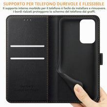 Carica l'immagine nel visualizzatore di Gallery, Ganbary Cover compatibile con Samsung Galaxy A33 5G, Premium Pelle PU Portafoglio Flip Libro Libretto Custodia [Protezio