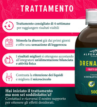 Carica l'immagine nel visualizzatore di Gallery, Drenaforte Drenante Forte 6 Estratti, Frutti di Bosco, 500ml