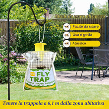 Carica l'immagine nel visualizzatore di Gallery, 3X Trappole per mosche da esterno,3X attrattivo,Trappola mosches esternos