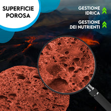 Carica l'immagine nel visualizzatore di Gallery, ZOMA VULC Lapillo vulcanico per piante 3/5 mm, migliora drenaggio e composizione del substrato, Ideale per bonsai, piant
