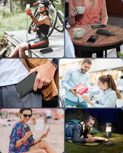 Carica l'immagine nel visualizzatore di Gallery, Power Bank 24000 mAh, power bank piccolo ma forte (USB C Output &amp; Input) 5 A, batteria esterna per cellulare con funzion