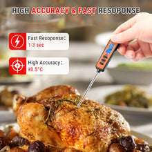 Carica l'immagine nel visualizzatore di Gallery, TempPro TP01S Kitchen Thermometer Digital Meat Thermometer