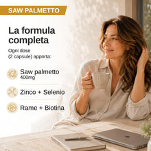Carica l'immagine nel visualizzatore di Gallery, Serenoa Repens Saw Palmetto Capelli 16.000 mg 40:1