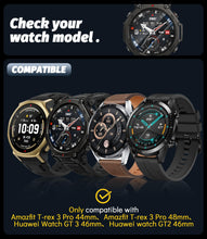 Carica l'immagine nel visualizzatore di Gallery, NEWZEROL 4 Pezzi Vetro Temperato Compatibile per Huawei Watch GT 2 46mm