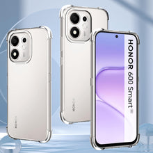 Carica l'immagine nel visualizzatore di Gallery, Anoowkoa Custodia Cover per Honor 600 Smart 5G +2 Pezzi Vetro Temperato, Ultra Sottile Morbido TPU Trasparente Silicone 