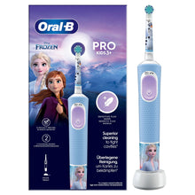 Carica l'immagine nel visualizzatore di Gallery, Oral-B Spazzolino Elettrico Ricaricabile Pro Kids Frozen, 1 Testina, per Bambini da 3 Anni in Su, 1 Spazzolino